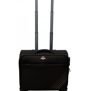 Laptop Overnighter Trolley Bag - Coffee