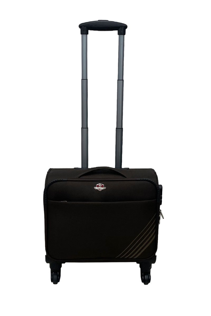 Laptop Overnighter Trolley Bag - Coffee