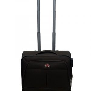 Laptop Overnighter Trolley Bag - Coffee